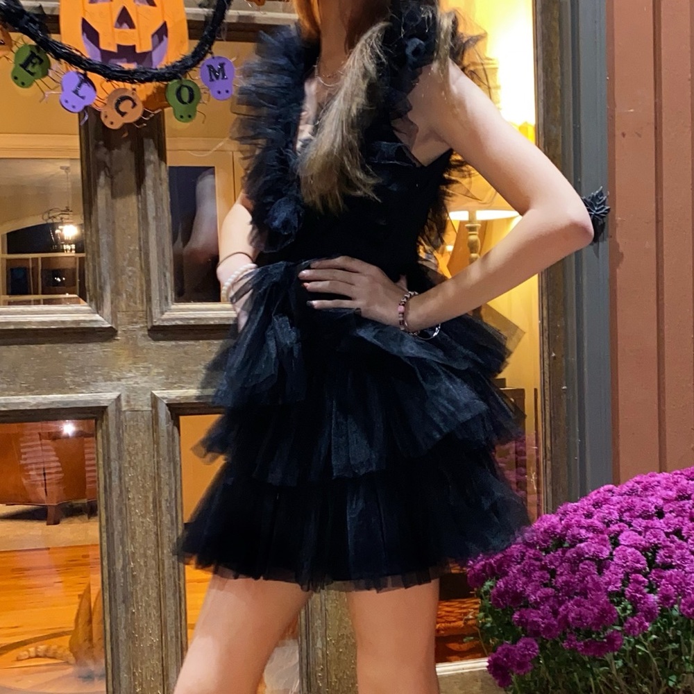 TUTU BLACK MINI DRESS
